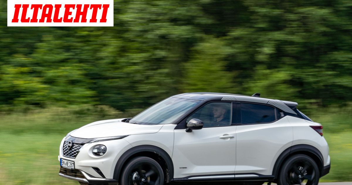 Koeajo Nissan Juke Hybrid lisää tehoa, pienempi kulutus