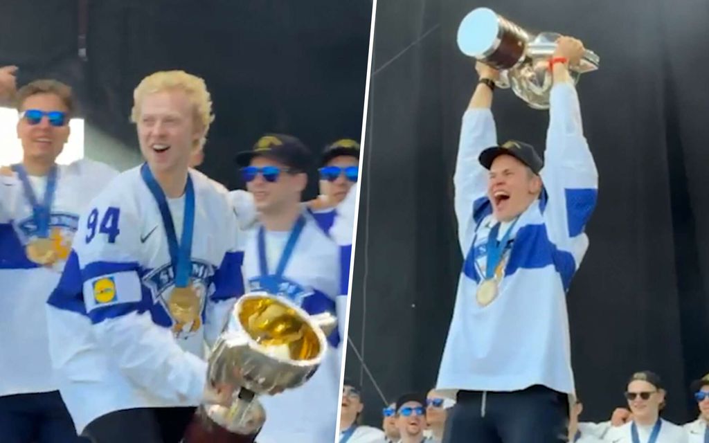 Video: Näin villisti Leijonat tuuletti kultajuhlan lavalla