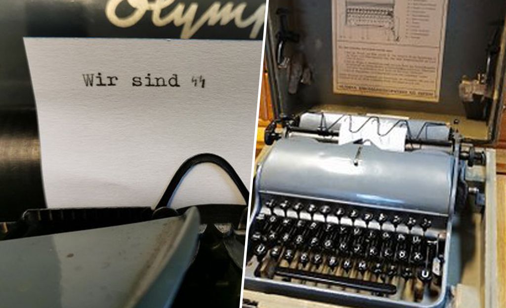 Tori.fi:ssä myynnissä erikoinen kirjoituskone – myyjän mukaan kuului natsien SS-joukoille