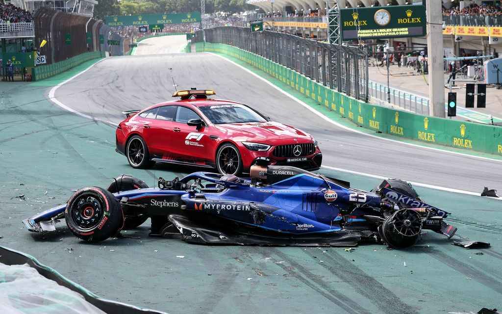 IL seuraa Brasilian GP:tä: Dramaattinen startti – Kisa keskeytettiin heti!