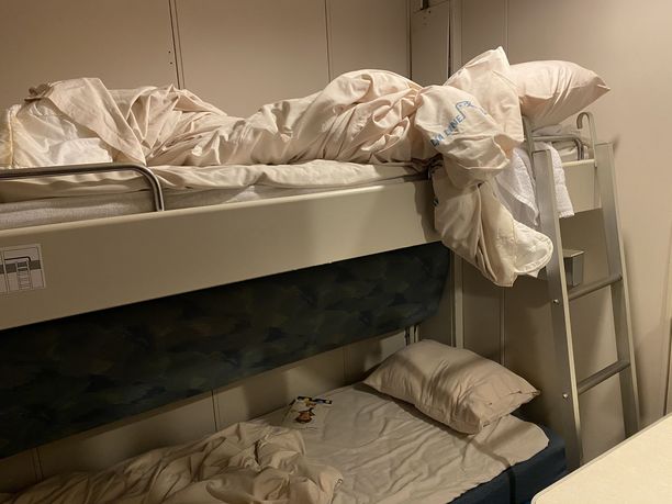 Kotkassa on näytteillä Finnjetin kahden hengen B-hytti.