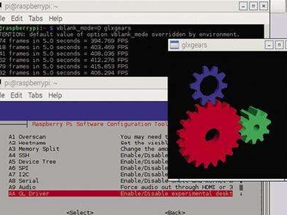 OpenGL Raspberry Pi:lle
