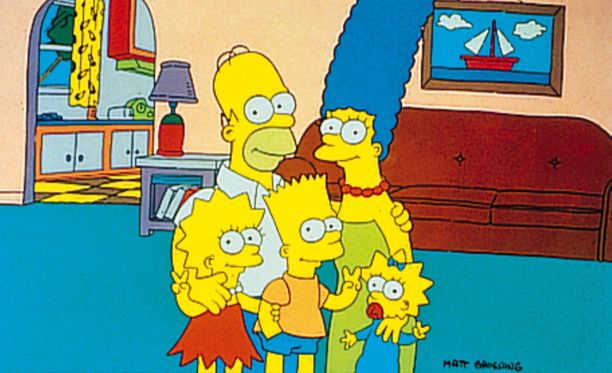 Springfieldin kuuluisa keltainen Simpsonien perhe on jo 28-vuotias.