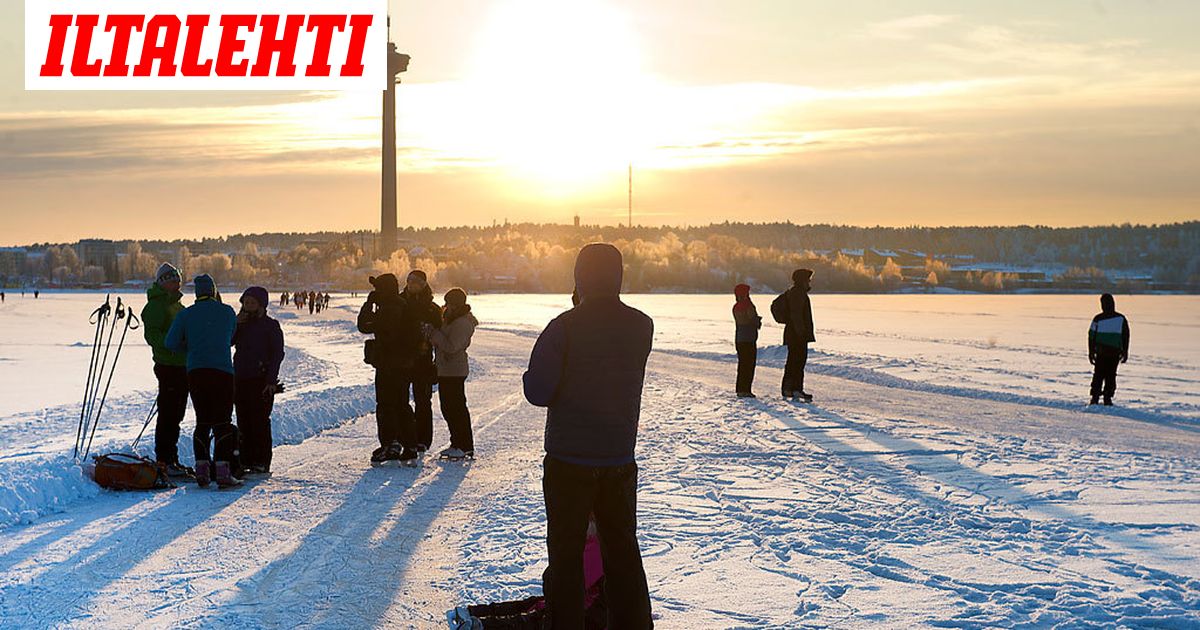 Lämmintä päälle pakkanen paukkuu koko maassa