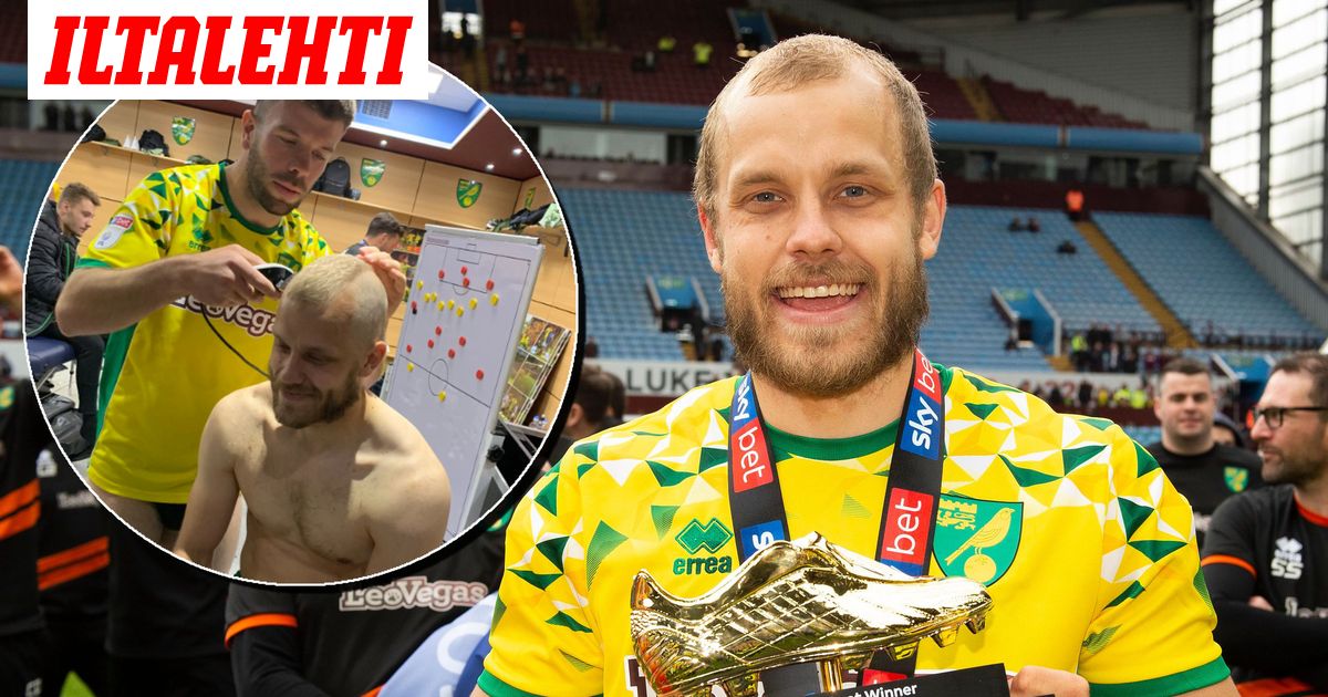 Teemu Pukki parturoitiin - voitit maalikuninkuuden