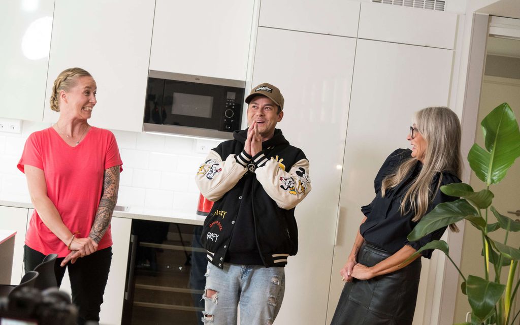 Niko Saarinen häkeltyy tv:ssä asuntonsa muodon­muutoksesta – Tältä koti näyttää nyt