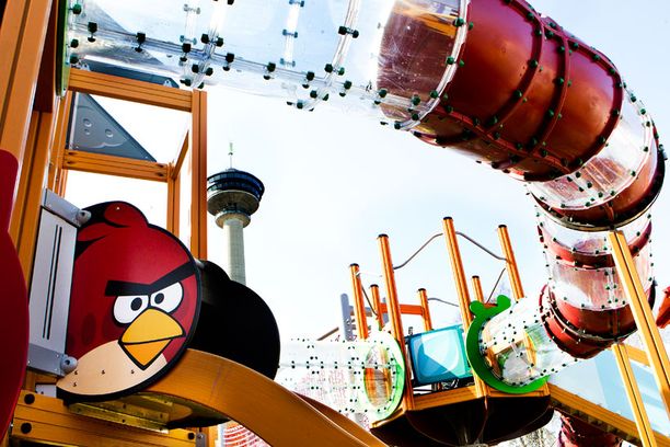 Angry Birdsit laskeutuvat Särkänniemeen - Katso kuvat!