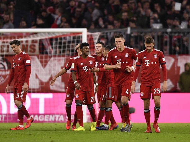 Bayern München mässäili maaleilla kotistadionillaan.