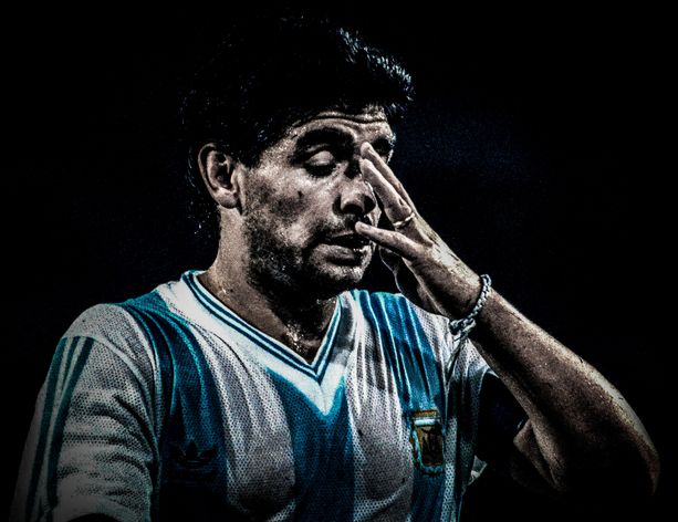 Diego Maradona menehtyi 60-vuotiaana.