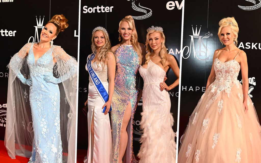 Miss Suomi -finaalin upeaa pukuloistoa: Linda Lampeniuksen tylliluomus osoittautui haastavaksi