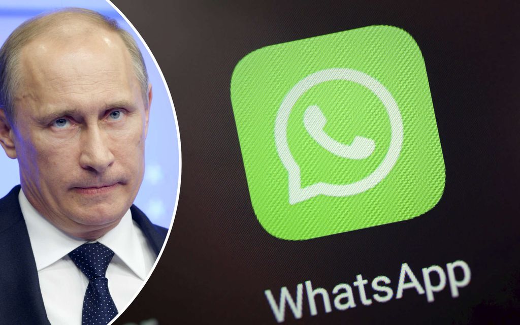 Whatsapp joutui Putinin hampaisiin
