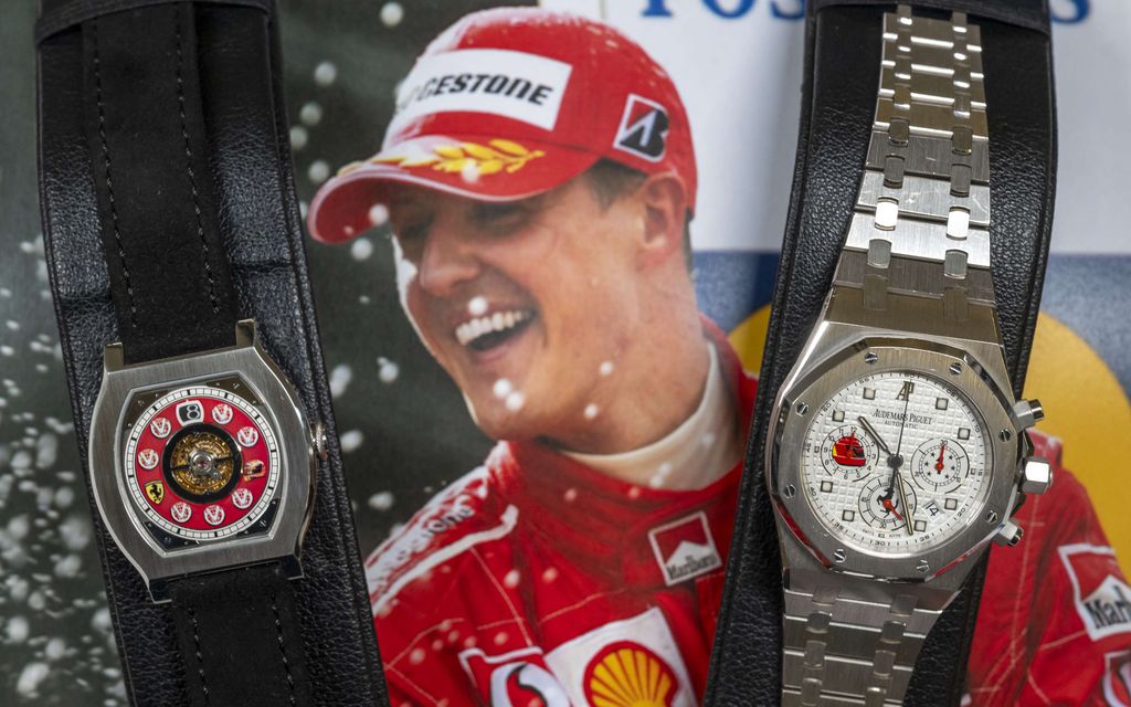Perhe laittoi Michael Schumacherin tavaroita myyntiin