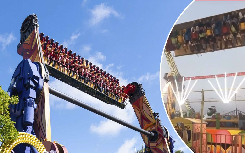 Linnanmäen Kieputinta muistuttava huvi­puistolaite petti Intiassa – Karmea tilanne tallentui videolle