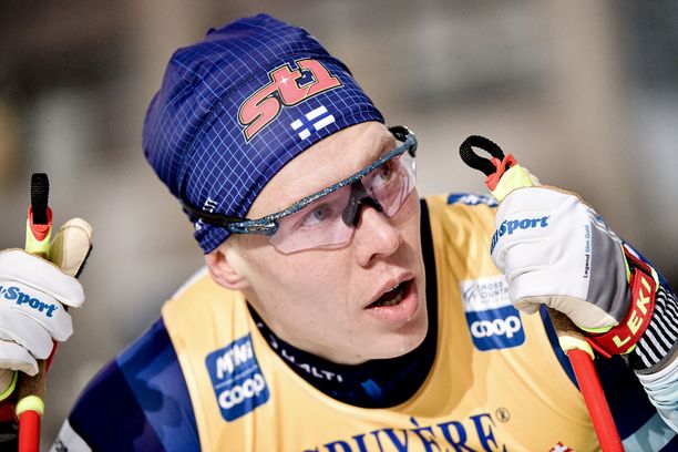 Verneri Suhonen on hiihtänyt tällä kaudella Tour de Skin.