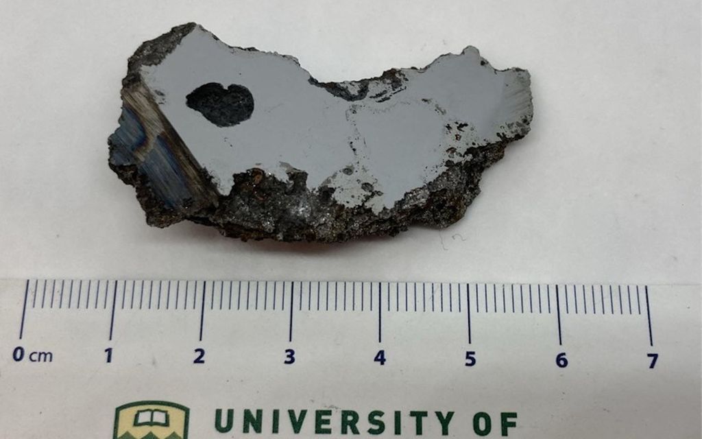 Meteoriitista löytyi mineraaleja, joita ei ole Maapallolla