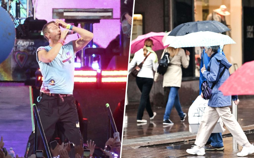 Coldplay-fanien niskaan sadekuuro? Meteorologi: ”Kannattaa varautua” 