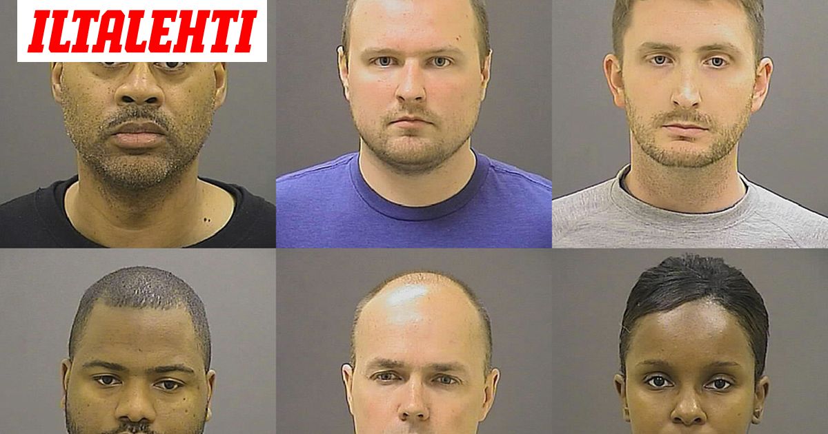 kuudelle-poliisille-syytteet-mustan-miehen-kuolemasta-baltimoressa
