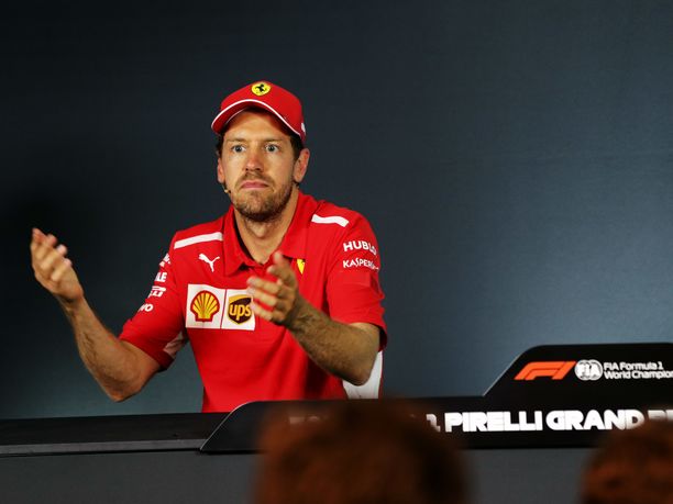 Sebastian Vettel ei voinut käsittää tuomariston ratkaisua.