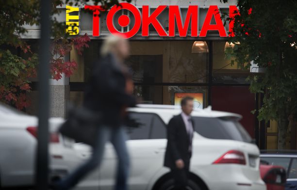 Tampereen Keskustorin tuntumassa sijaitseva Tokmanni-myymälä 2013.