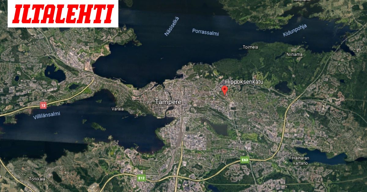 Yksi kuoli puukerrostalon palossa Tampereella - pelastustyöt käynnissä