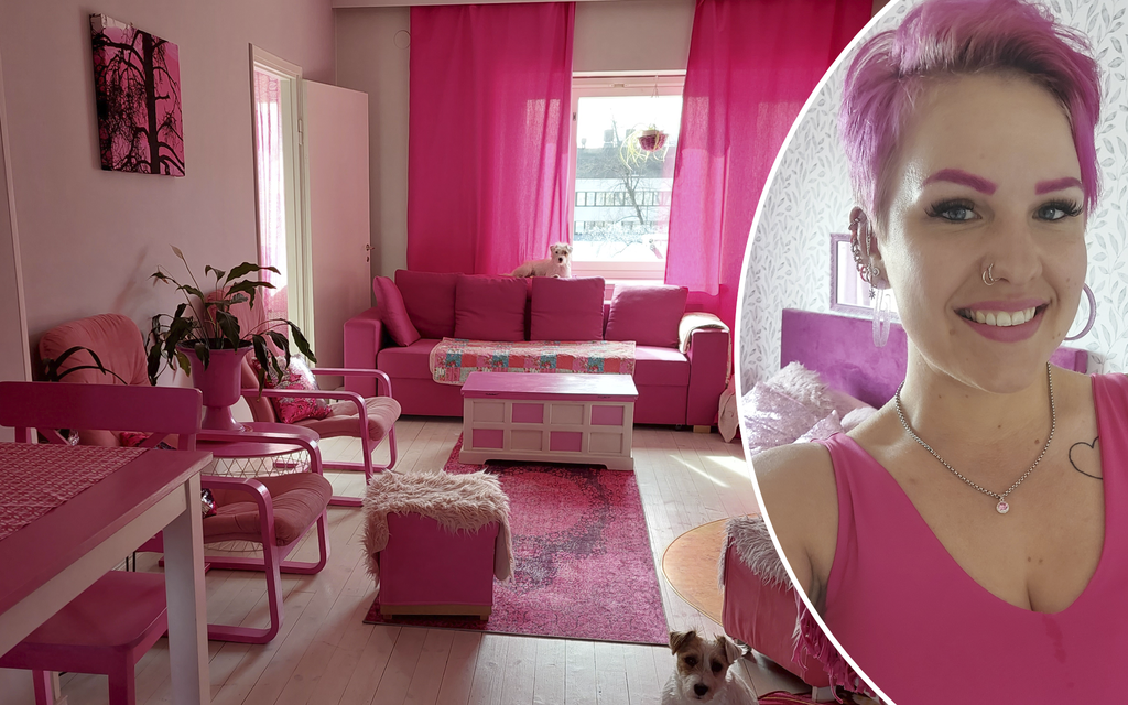 Marian koti on kokonaan pinkki – Katso, miltä tosielämän barbietalo näyttää