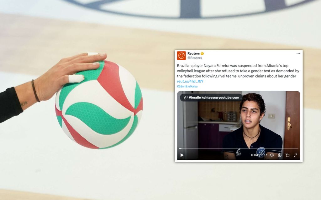 Naisten SM-mitalistia epäillään mieheksi