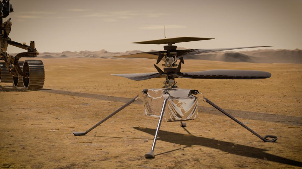 Mitä Marsista löytyy? Nasan minihelikopteri valmistautuu historialliseen lentoon 