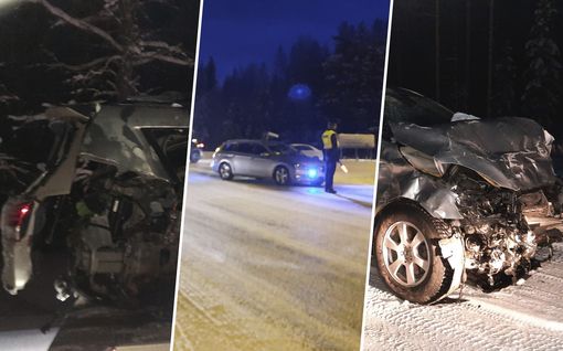Kaksi kuollut kolarissa Kongin­kankaalla, samassa paikassa Suomen synkin liikenne­onnettomuus vuonna 2004