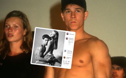 Totuus ysärimainoksen takaa: Tämä kuuma kuva nosti Kate Mossin ja Marky Markin tähdiksi – oikeasti kaksikon välit olivat täysin toisenlaiset