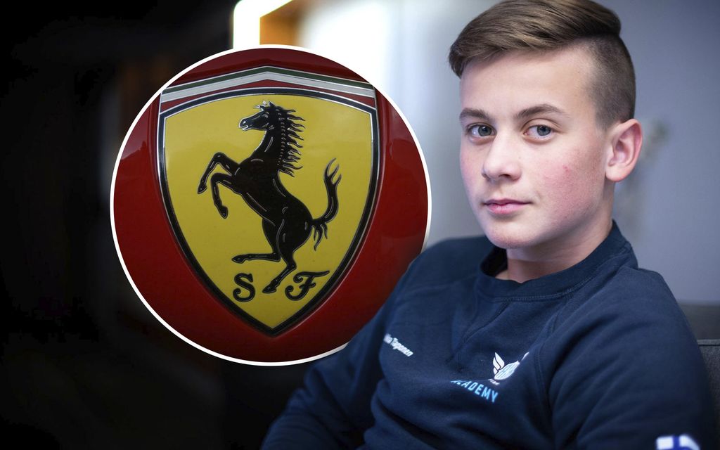 Ferrari kutsui Tuukka Taposen, 15, Maranelloon – tarjolla unelmasopimus
