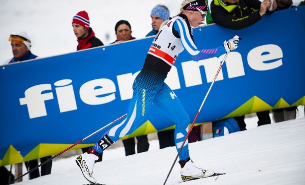 Anne Kyllönen oli toinen Tour de Skin loppuun asti hiihtäneistä suomalaisista.