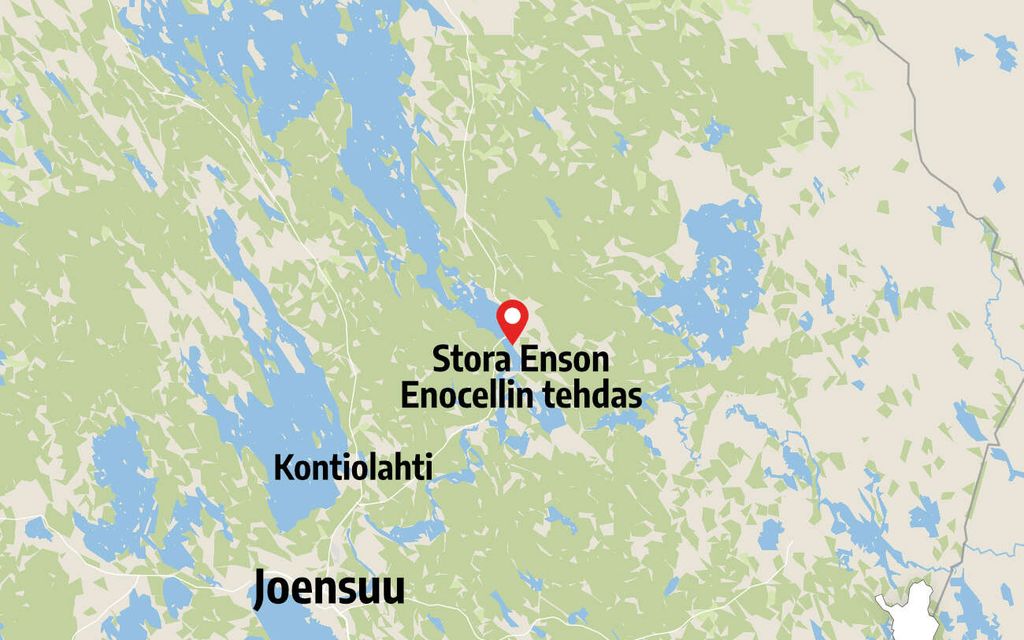 Stora Enson tehtaalla paloi