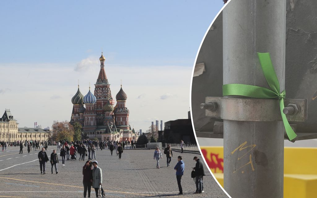Venäjällä sotaa protestoidaan vihreillä nauhoilla – tästä on kyse