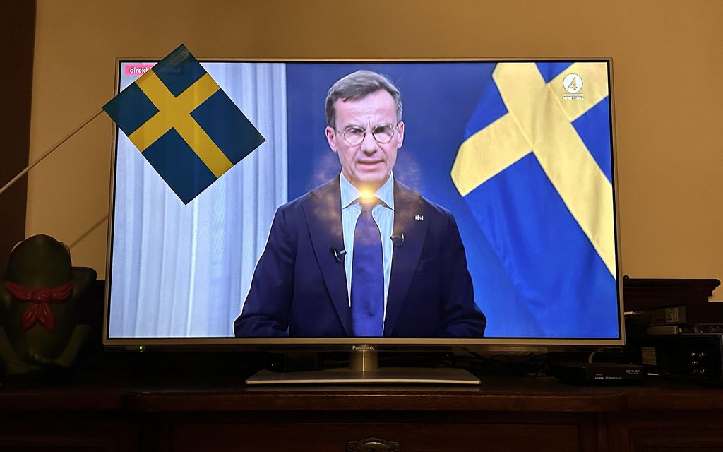 Ruotsin Ulf Kristersson piti poikkeuk­sellisen tv-puheen jengiväki­vallasta