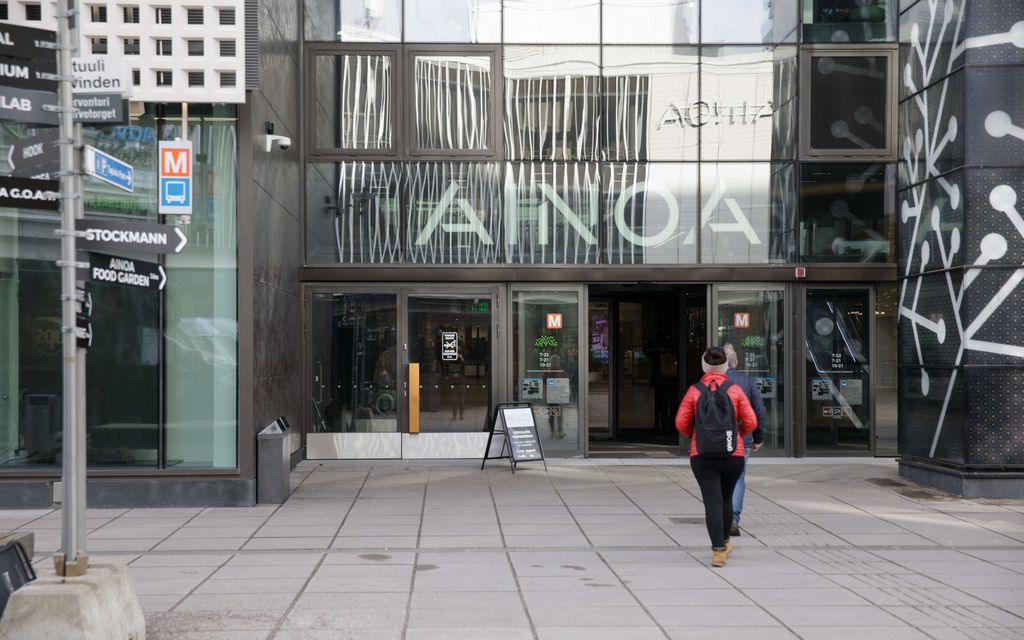 Načrtovana akcija v nakupovalnem središču Aino v Espooju zaradi izlitja vode