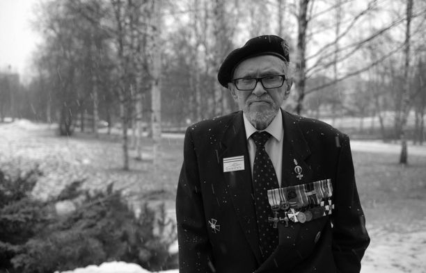Reino Lehväslaiho oli kunnioitettu veteraani, panssariässä ja sotakirjailija. Arkistokuva.