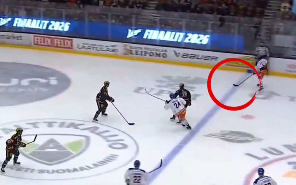 Kuohuttava näky tv-kuvassa: Voittiko Tappara paitsio­maalilla?