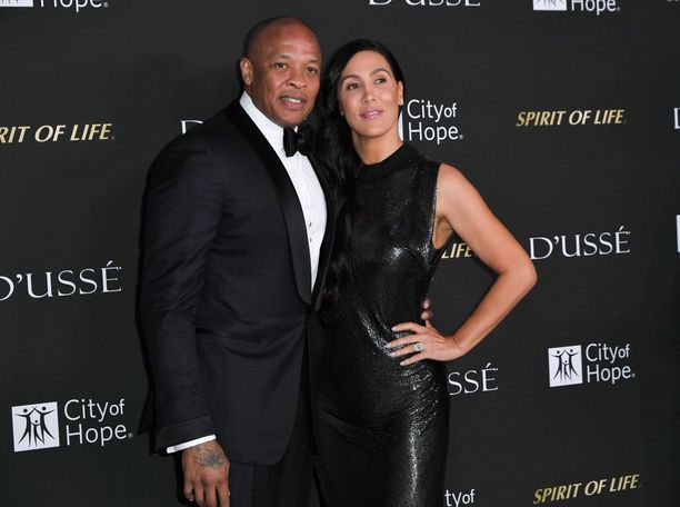 Dr Dre ja Nicole Young olivat naimisissa 24 vuotta. 
