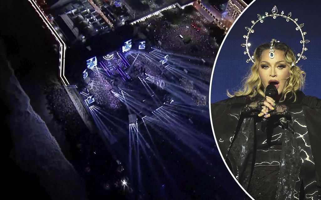1,6 miljoonaa katsojaa pakkautui rannalle katsomaan Madonnaa Brasiliassa