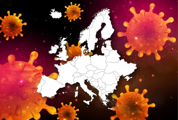Koronavirustilanne on hyvin erilainen Euroopan eri maissa.