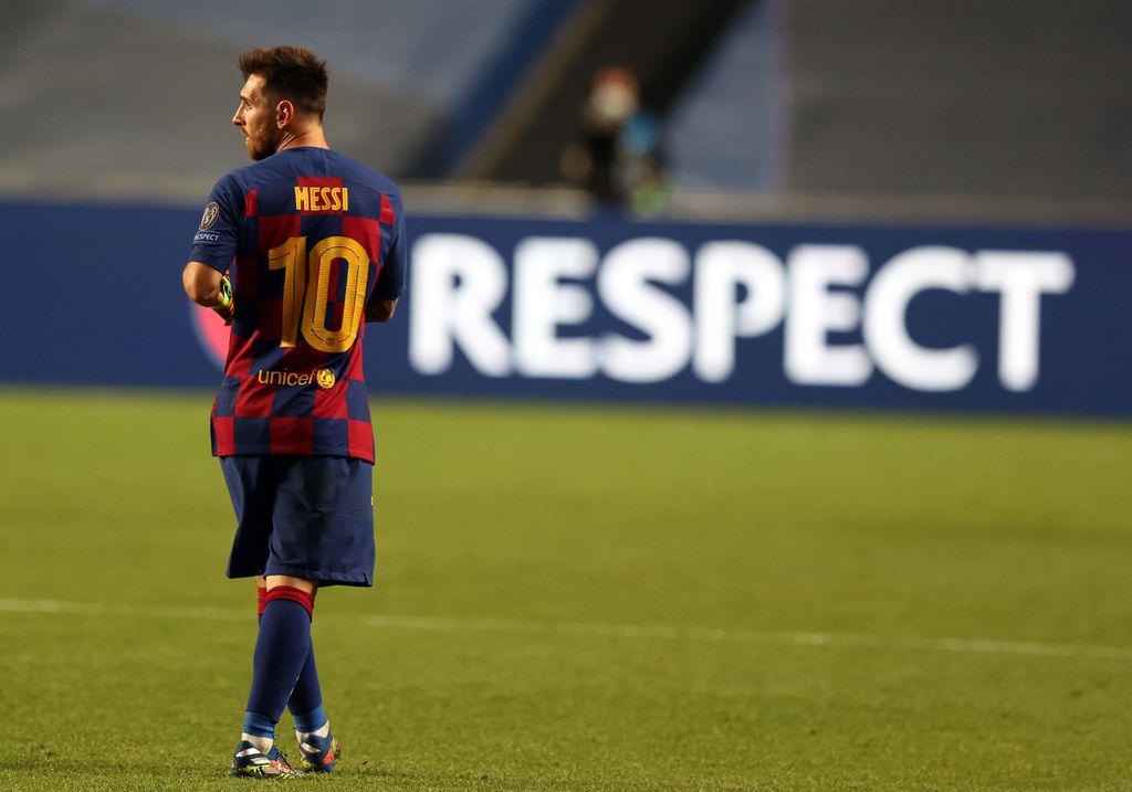 Kuva: tällä faksilla Lionel Messi ilmoitti dramaattisesta päätöksestään