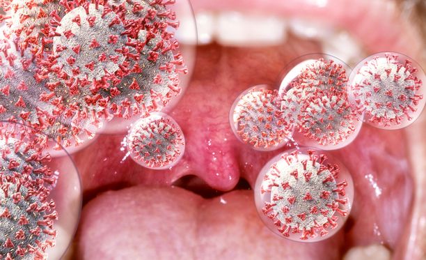 Koronavirus voi päätyä kehoon nenän tai suun kautta.