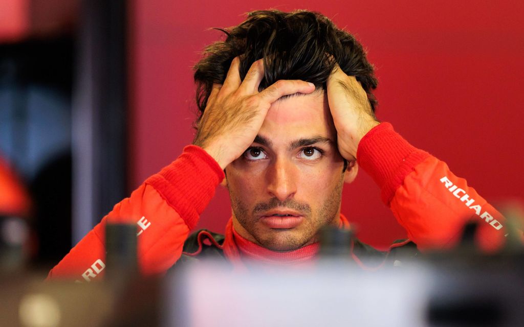 Carlos Sainzin loistopäivä sai surkean päätöksen: Ferrari romuksi Monacossa