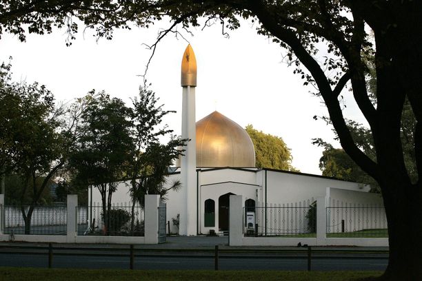 Toinen Christchurchin iskun kohteista oli kuvan Masjid al-Noorin moskeija.