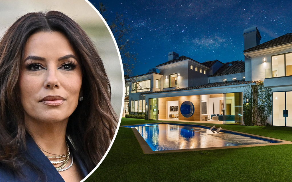 Näyttelijä Eva Longoria myy ökylukaaliaan – Huomio kiinnittyy jättimäiseen vaate­huoneeseen