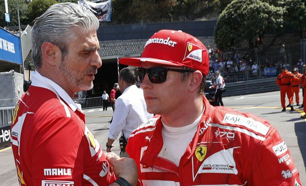 Ferrarin tallipäällikkö Maurizio Arrivabene kertoi olevansa "melko tyytyväinen" suomalaiskuljettajansa alkukauteen.