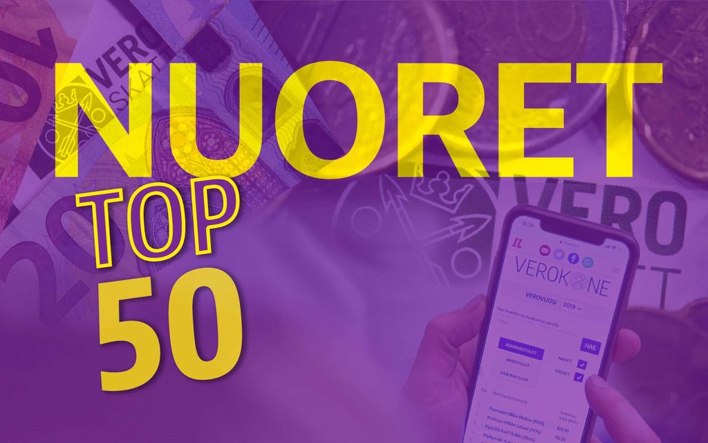 He ovat suuri­tuloisimmat nuoret