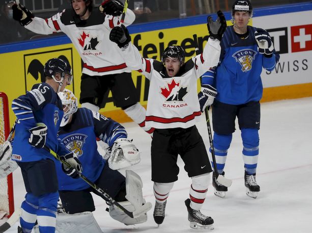 Kanada on hallinnut MM-otteluita Suomea vastaan