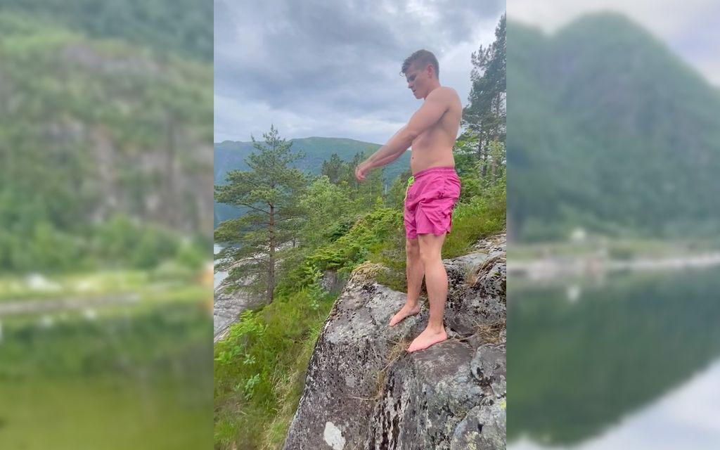 Tämä hyppy lyö ällikällä – Billy, 23, haastaa itseään hurjilla tempuilla