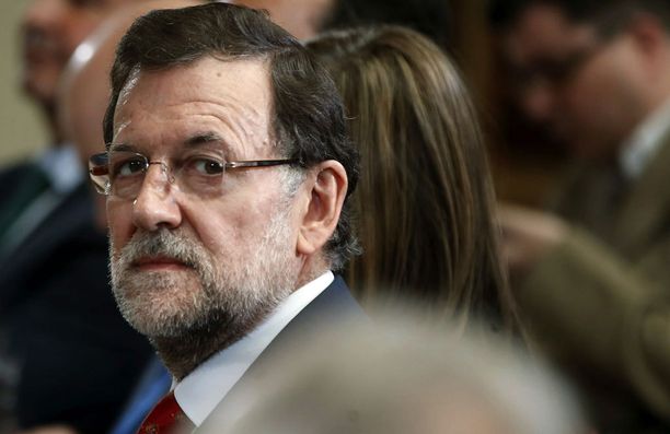 Pääministeri Mariano Rajoy saa sapiskaa ammattiliitoilta.